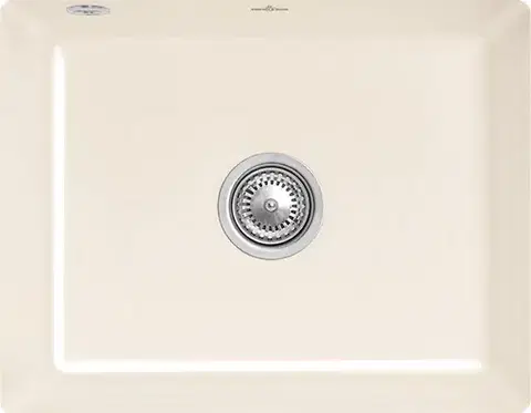Kuchynské drezy VILLEROY & BOCH VILLEROY & BOCH - Keramický drez Villeroy &amp; Boch podstavný Subway 60 SU, 331001KR, Cream 331001KR