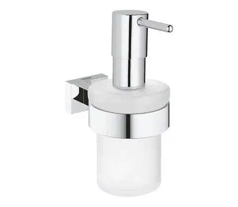 Svietidlá GROHE 40756001 - Dávkovač tekutého mydla ESALS CUBE 160 ml lesklý chróm 40756001
