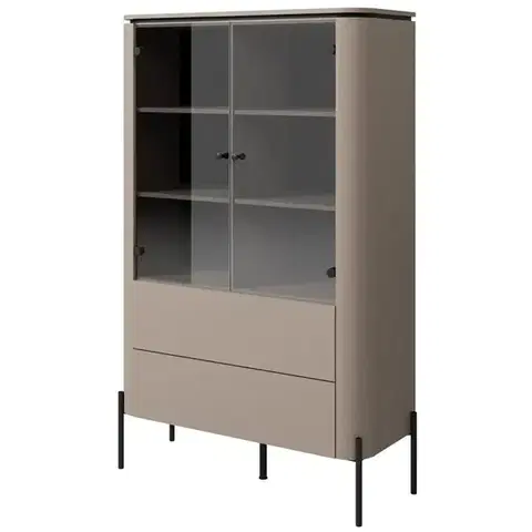 Vitríny a regály do obývačky Vitrína 2d2s Bello 12 Congo