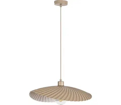 Svietidlá Rabalux 72057 - Luster na lanku BRIDGET 1xE27/40W/230V béžová 72057