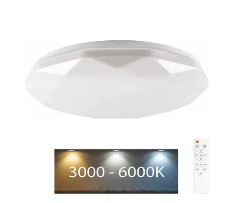 Svietidlá  LED Stmievateľné kúpeľňové svietidlo GALAXY LED/48W/230V 3000-6000K IP44 + DO 325754