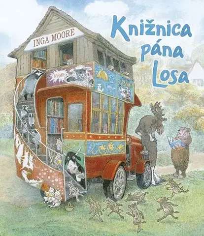 Rozprávky Knižnica pána Losa - Inga Moore,Inga Moore,Lucia Hlubeňová