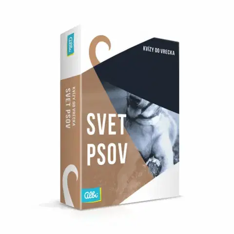 Vedomostné a edukatívne hry Albi Kvízy do vrecka: Svet psov