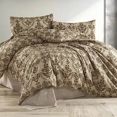 Obliečky Obliečky bavlnené Fregio TiaHome - 2x Vankúš 90x70cm, 1x Paplón 200x220cm