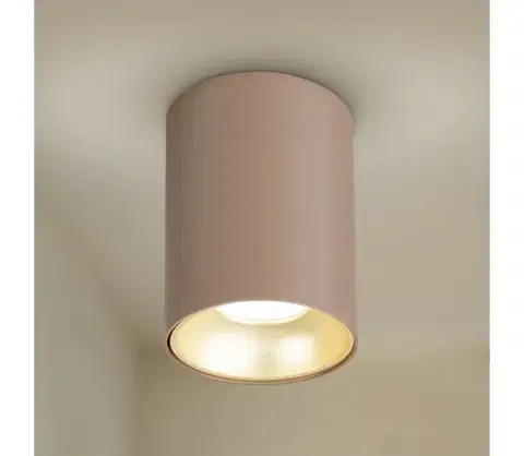 Svietidlá Brilagi - Bodové svietidlo TRINE 1xGU10/30W/230V béžová/zlatá WD305-BEI-OEM