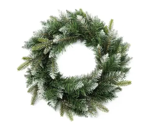 Vianočné dekorácie  Vianočný veniec ALPINE pr. 50 cm W11