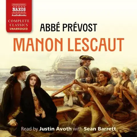 Svetová beletria Naxos Audiobooks Manon Lescaut