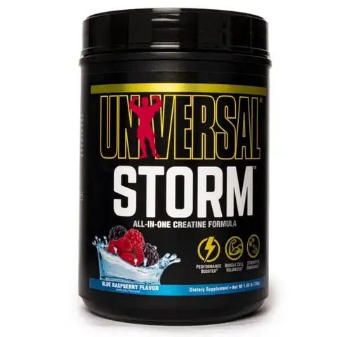Viaczložkový kreatín Universal Nutrition Storm modrá malina