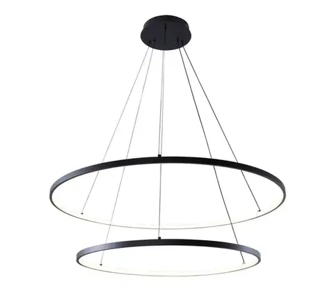 Svietidlá Zuma Line 2023200-BK - LED Luster na lanku BRENO LED/60W/230V 3000/4000/6000K 2023200-BK