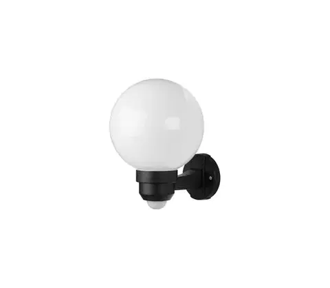 Svietidlá  ZOM-S-20/C - Vonkajšie nástenné svietidlo s čidlom PARK S 1xE27/60W/230V