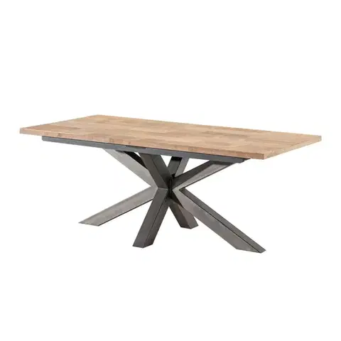 Stoly Stôl Vince 200 x 100 x 79 black&natural