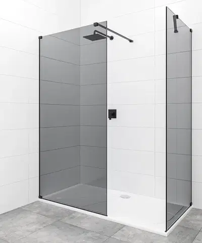 Sprchové dvere Sprchová zástena Walk-in 120x90 cm SAT SATBWI12090KSPAC SATBWI12090KSPAC