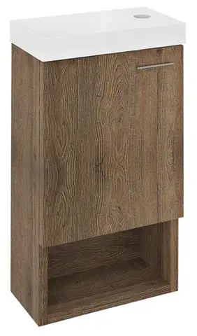 Kúpeľňový nábytok SAPHO - LATUS XI umývadlová skrinka 30x53x16,5cm, dub Sherwood LT711-1515