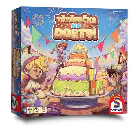 Párty hry Třešnička na dortu CZ