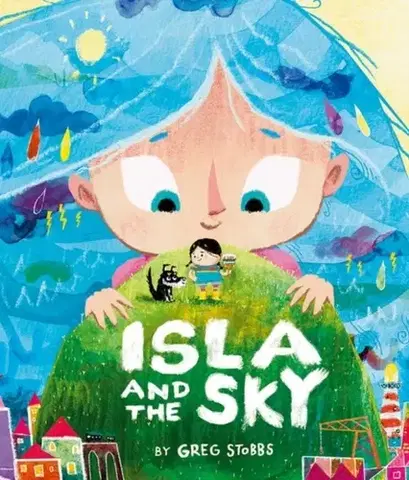 Leporelá, krabičky, puzzle knihy Isla and the Sky - Greg Stobbs