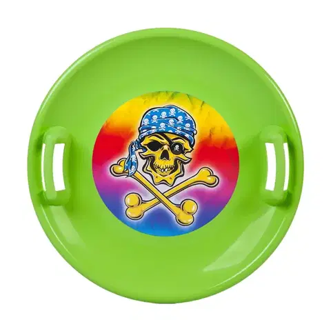 Detské boby a sane Tanier na sneh STT zelená pirate