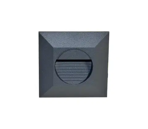 Svietidlá  Vonkajšie schodiskové svietidlo UGRA LED/2W/230V IP54 antracit SKU013673