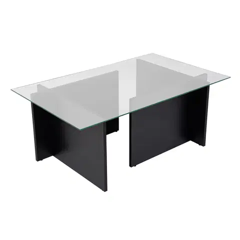 Konferenčné stolíky Konferenčný stolík Vetrino Wood Black