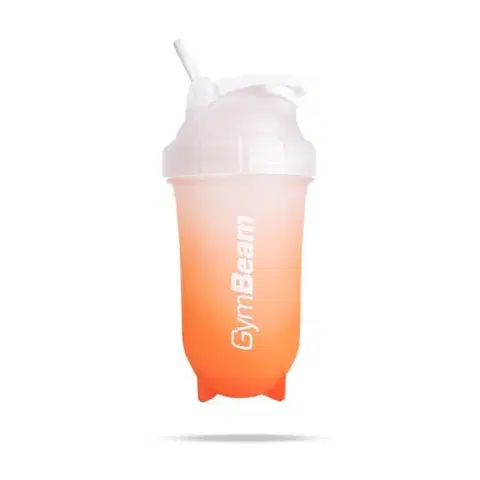 Šejkre GymBeam Shaker Tritan Gradient Orange 500 ml