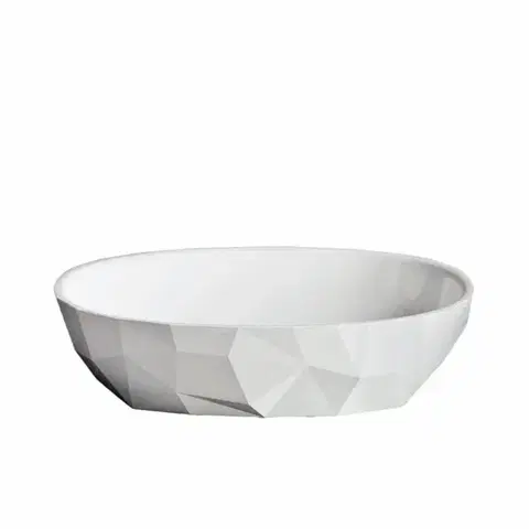 Umývadlá Umývadlo na dosku SAT Meda 56x37 cm bez otvoru pre batériu SATME5637 SATME5637
