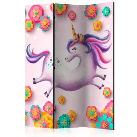 Paravány Paraván Lithe Unicorn Dekorhome