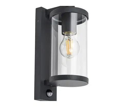 Svietidlá Rabalux - Vonkajšie nástenné svietidlo so senzorom 1xE27/60W/230V IP44 7892