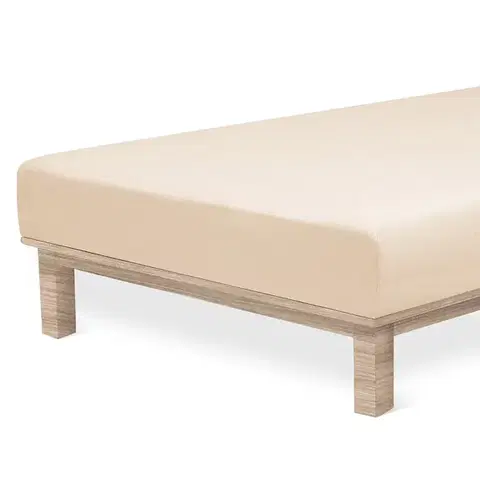 Prestieradlá Prestieradlo Andrea Simone boxspring 90x200x35 kávové