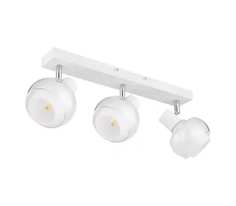 Svietidlá Globo 54309-3W - Bodové svietidlo TOKKI 3xE14/40W/230V biela 54309-3W