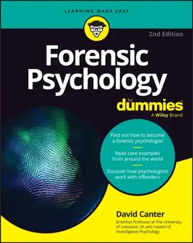 Psychiatria a psychológia Forensic Psychology For Dummies - David V. Canter