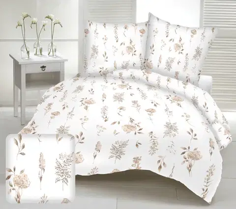Obliečky Obliečky krepové Parma 200x140cm+90x70cm TiaHome