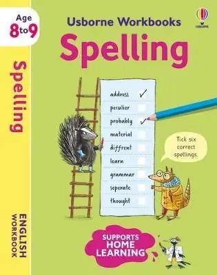Učebnice a príručky Usborne Workbooks Spelling 8-9 - Jane Bingham,Magda Brol