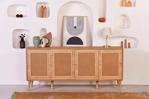 Komody Konzolový stolík Jüt
