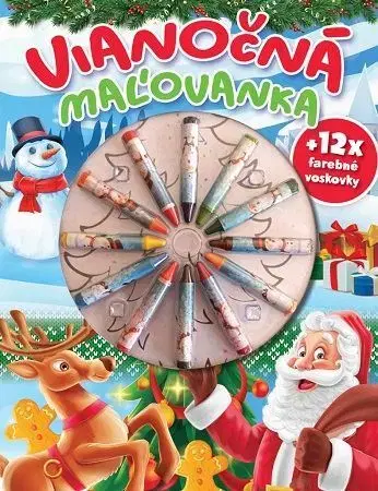 Pre deti a mládež - ostatné Vianočná maľovanka