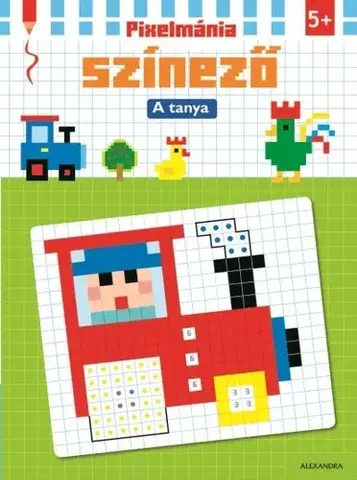 Pre deti a mládež - ostatné Pixelmánia színező - A tanya
