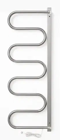 Radiátory do kúpeľne OLSEN SPA - Elektrický sušiak otočný - Rozmery sušiakov - ES 3 / V - 35 × 1165 × 435 mm, nerez, 60 W OLBES3VON