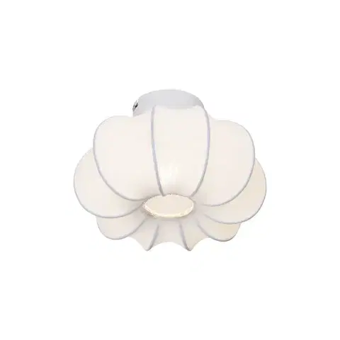 Stropné osvetlenie Stropná Lampa Japandi Biela 27cm - Plu Asyesha