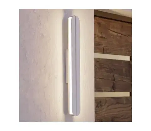 LED osvetlenie Eglo 902223 - LED vonkajšie nástenné svietidlo VASCELLA LED/10,5W/230V IP44 biela 902223