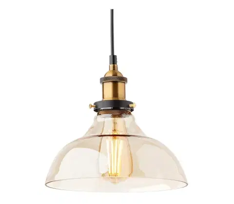 Svietidlá Redo 01-1002 - Luster na lanku SAVILLE 1xE27/42W/230V 01-1002