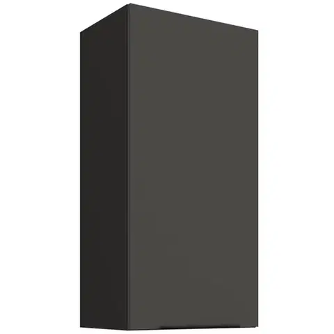 Kuchynské skrinky visiace Kuchynská skrinka Aria-GR/BL anti fingerprint 45G-90 1F