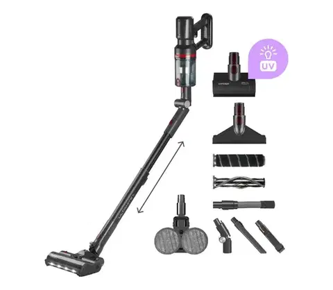 Predlžovacie káble Concept VP6260 - Tyčový vysávač 4v1 ULTIMATE PRO+ 500W/29,6 V čierna vp6260