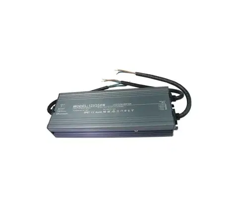 LED osvetlenie  LED Elektronický transformátor 250W/12V IP67 G064A