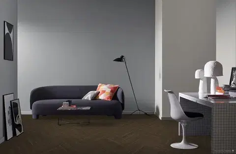Trendtime 10 chevron vinyl PARADOR Trendtime 10 chevron Dub oxford tmavě hnědý 1750866