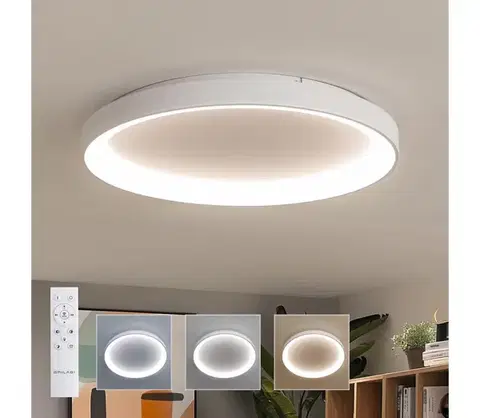 Svietidlá BRILAGI - LED stmievateľné svietidlo FALCON II LED/108W/230V 3000-6500K pr. 80 cm biele + diaľkové ovládanie BRCX2668-800/BI