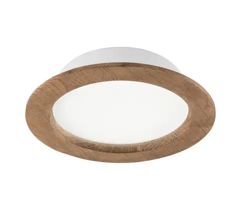 Svietidlá  LED podhľadové svietidlo WOODY SPOT LED/16,5W/230V 4000K orech Ø18,5 cm LD-PO-3/ORZECH