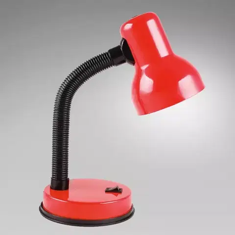 Moderné lampy do obývačky Stolná lampa 2028S červená