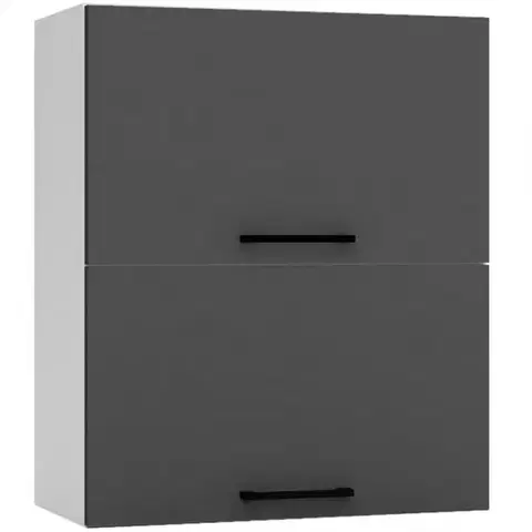 Kuchynské skrinky visiace Kuchynská skrinka Max W60grf/2 šedá