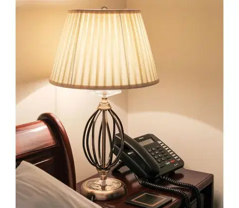 Lampy Elstead AG-TL-AGED-BRASS - Stolová lampa AEGEAN 1xE27/60W/230V bronzová AG-TL-AGED-BRASS