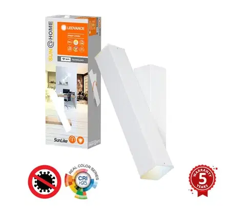 Svietidlá Ledvance - LED Stmievateľné nástenné svietidlo SUN@HOME CROSS 2xLED/6W/230V Wi-Fi 4058075575936