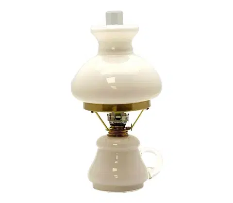 Lampy Floriánova huť Petrolejová lampa TEREZA 34 cm opál 111-0200-1502-15-00-000