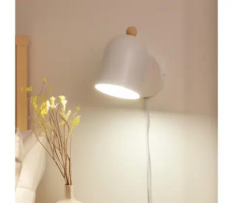 Svietidlá BRILAGI - Nástenné bodové svietidlo GALLION 1xE27/15W/230V biela 2635031001